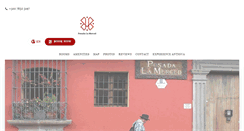 Desktop Screenshot of posadalamercedantigua.com